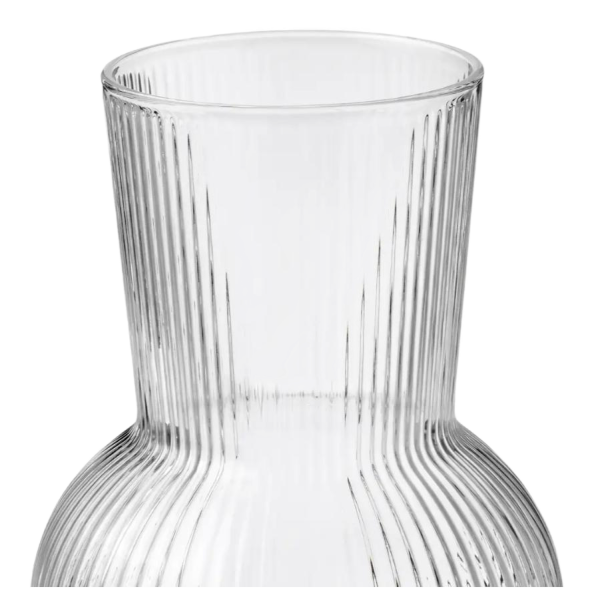 Durchsichtige Vase groß