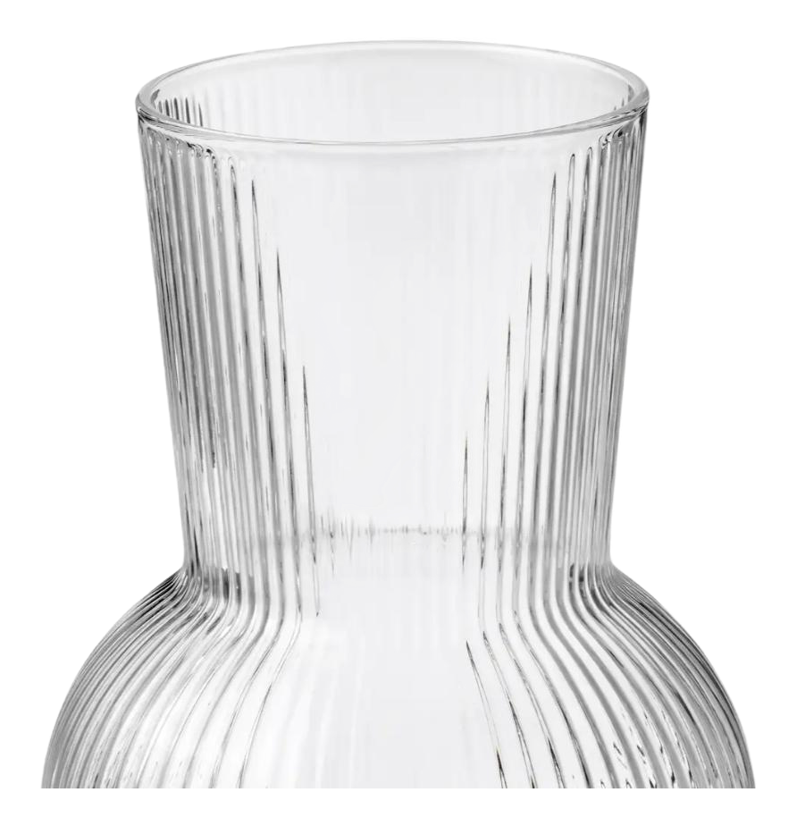 Durchsichtige Vase groß
